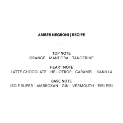 BLNDRGRPHY Samples|Profumi Gourmand<Amber Negroni