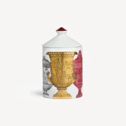 FORNASETTI Candela<Decoro Reperti Candela  - Alla Violetta Boutique Napoli