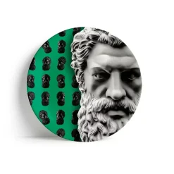 YUSUFY Piatti<Half Moon piatto ceramica - Alla Violetta Boutique