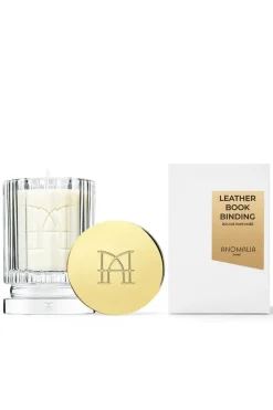 ANOMALIA Candela<Leather bookbinding candela profumata