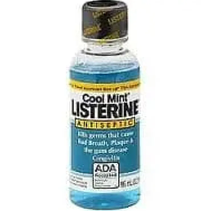Listerine Trattamento Denti<Cool Mint Antiseptic Travel Size 95 ml