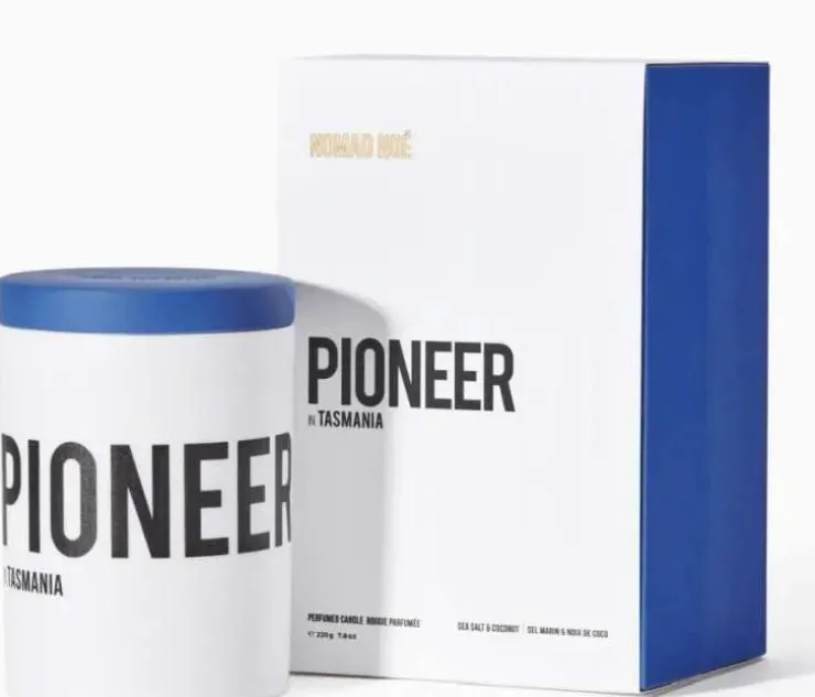 Nomad Noè Candela|Cocco<PIONEER in Tasmania - Sea Salt & Coconut - 220g - Candela -